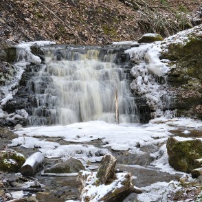 Virsaišu ūdenskritums pavasarī Virsaišu ūdenskritums pavasarī