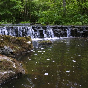 Valgales (Sudmaļu) augšējais ūdenskritums Valgales (Sudmaļu) augšējais ūdenskritums