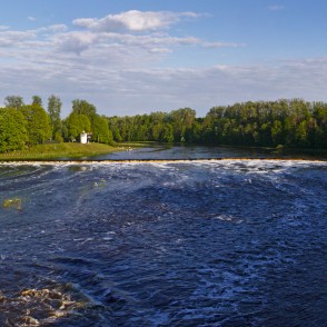 Ventas rumbas pavasara panorāma Ventas rumbas pavasara panorāma