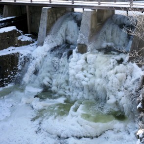 Alekšupītes leduskritums Alekšupītes leduskritums