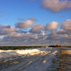 Kolkasrags ziemā Kolkasrags ziemā