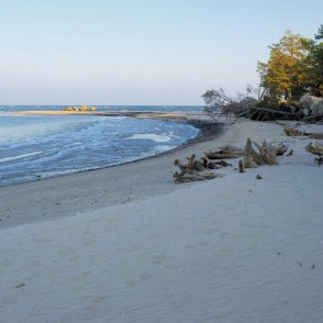 Mainīgais Kolkasrags ziemā Mainīgais Kolkasrags ziemā
