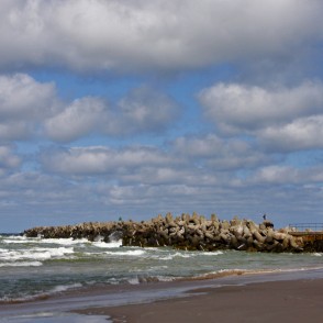 Pie Ventspils mola Pie Ventspils mola