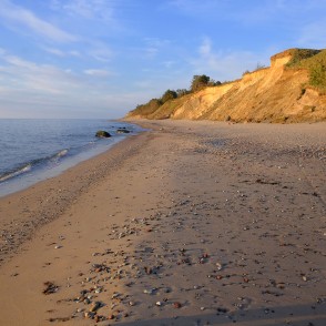 Strantes – Ulmales stāvkrasts vakarā Strantes – Ulmales stāvkrasts vakarā