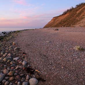 Strantes – Ulmales stāvkrasts vakarā Strantes – Ulmales stāvkrasts vakarā