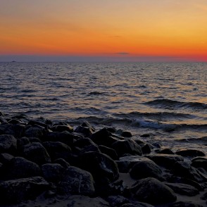 Sākas saullēkts Kolkasragā Sākas saullēkts Kolkasragā