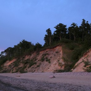 Jūrkalnes stāvkrasts pēc saulrieta Jūrkalnes stāvkrasts pēc saulrieta