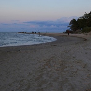 Kolkasrags vēlā vakarā Kolkasrags vēlā vakarā