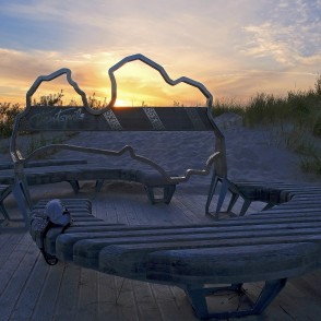 Latvijas kontūras zīme, Ventspils Latvijas kontūras zīme, Ventspils