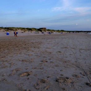 Ventspils pludmale vakarā Ventspils pludmale vakarā