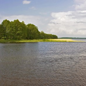 Usmas ezera ainava Usmas ezera ainava