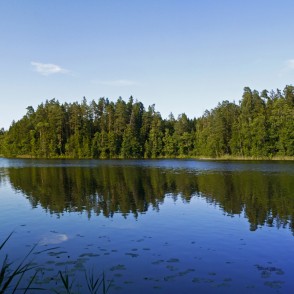 Mežmuiža Lake Panorama Mežmuiža Lake Panorama