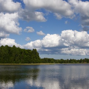 Sasmakas ezera ainava Sasmakas ezera ainava