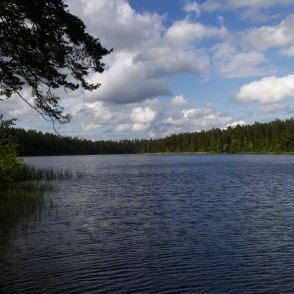 Zilonīša ezera ainava Zilonīša ezera ainava