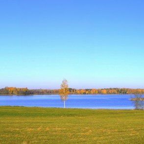 Lielais Līdēres ezers (panorāma) Lielais Līdēres ezers (panorāma)