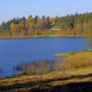 Skats uz Tempļa kalnu rudenī Skats uz Tempļa kalnu rudenī