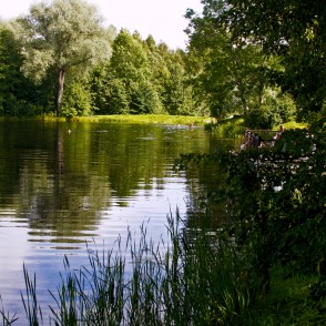 Bīriņu ezera izteka (aiz dambja) Bīriņu ezera izteka (aiz dambja)