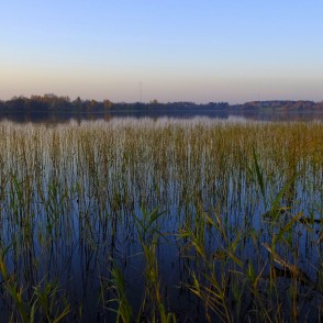 Stāmerienas ezers rudens vakarā Stāmerienas ezers rudens vakarā