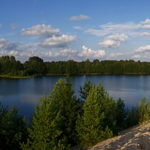 Ķīšu karjera panorāma Ķīšu karjera panorāma