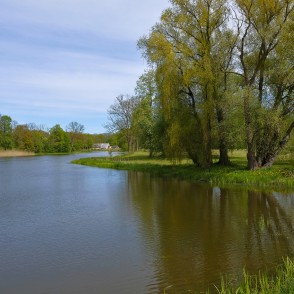 Jaunpils dzirnavezera ainava Jaunpils dzirnavezera ainava