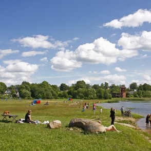 Rēzeknes lake Rēzeknes lake