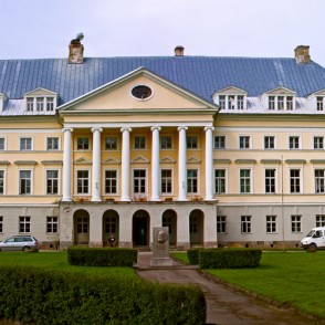 Kazdangas pils panorāma Kazdangas pils panorāma