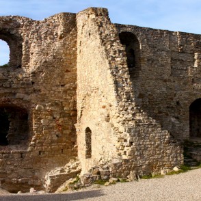 Kokneses pilsdrupu panorāma Kokneses pilsdrupu panorāma