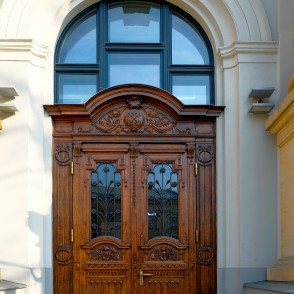 Entrance Portal Of Latvian National Museum of Art Entrance Portal Of Latvian National Museum of Art