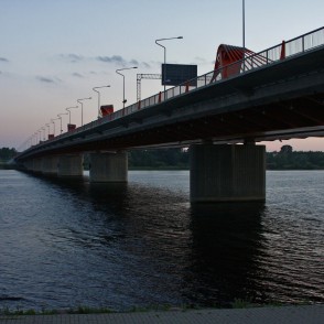 Dienvidu tilts pēc saulrieta Dienvidu tilts pēc saulrieta