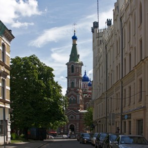 Rīgas Sv. Trijādības pareizticīgo baznīca (Meža 2) Rīgas Sv. Trijādības pareizticīgo baznīca (Meža 2)