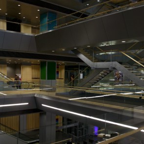 Indoors of the National Library of Latvia Indoors of the National Library of Latvia