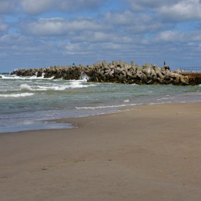 Pie Ventspils mola Pie Ventspils mola