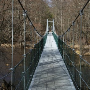 Trošu tilts pār Irbes upi Trošu tilts pār Irbes upi