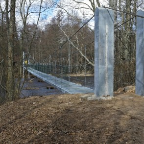 Trošu tilts pār Irbes upi Trošu tilts pār Irbes upi