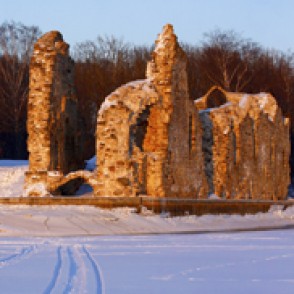 Kokneses pilsdrupu panorāma Kokneses pilsdrupu panorāma