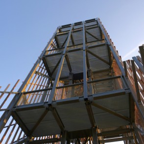 Kuldīgas skatu torņa tuvplāns Kuldīgas skatu torņa tuvplāns