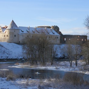 Skats uz Bauskas pili Skats uz Bauskas pili