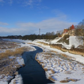 Mūsas upe pie Bauskas pils Mūsas upe pie Bauskas pils