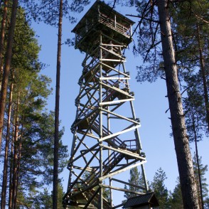 Skatu tornis Ūdru kalnā Skatu tornis Ūdru kalnā