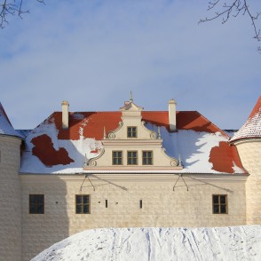 Bauskas viduslaiku pils tuvplāns Bauskas viduslaiku pils tuvplāns