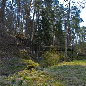 Sprīdīša tilts Tērvetes dabas parkā Sprīdīša tilts Tērvetes dabas parkā