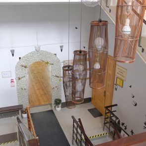 Spāres muižas kāpņu telpa Spāres muižas kāpņu telpa