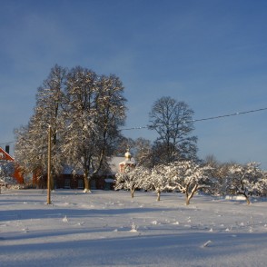 Ugāles pareizticīgo baznīca ziemā Ugāles pareizticīgo baznīca ziemā