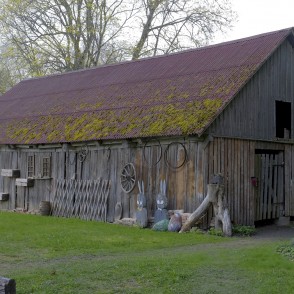 Malkas šķūnis pie Spāres muižas Malkas šķūnis pie Spāres muižas