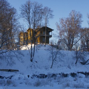 Kuldiga District Museum in Winter, Latvia Kuldiga District Museum in Winter, Latvia