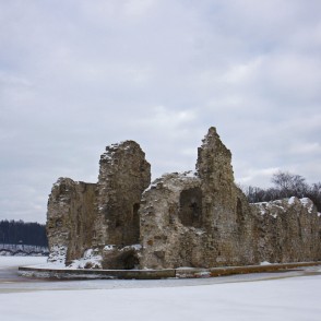 Kokneses pilsdrupas skats no Daugavas Kokneses pilsdrupas skats no Daugavas