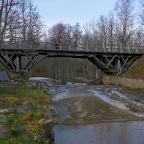 Rīvas upes koka tilts Rīvas upes koka tilts