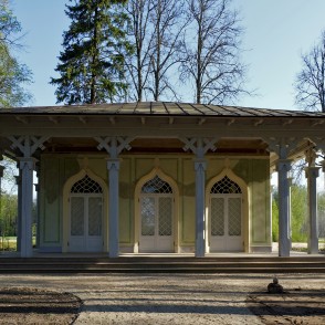 Restaurētais Elejas muižas Tējas namiņš Restaurētais Elejas muižas Tējas namiņš