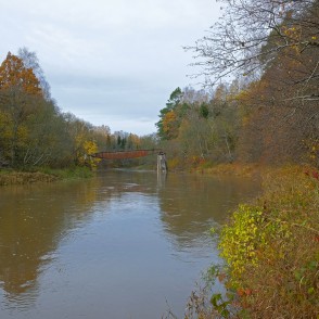 Vīles tilts pār Bārtas upi Vīles tilts pār Bārtas upi