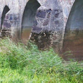 Kandavas velvju tilta fragments Kandavas velvju tilta fragments